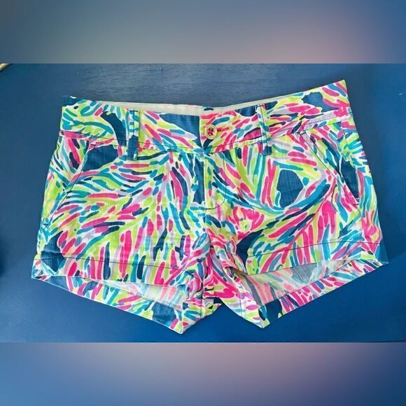 Lilly Pulitzer The  Walsh Shorts Size 00 Style 92925 - Picture 2 of 7